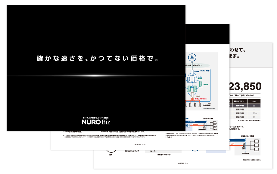 NUROアクセスパンフレット