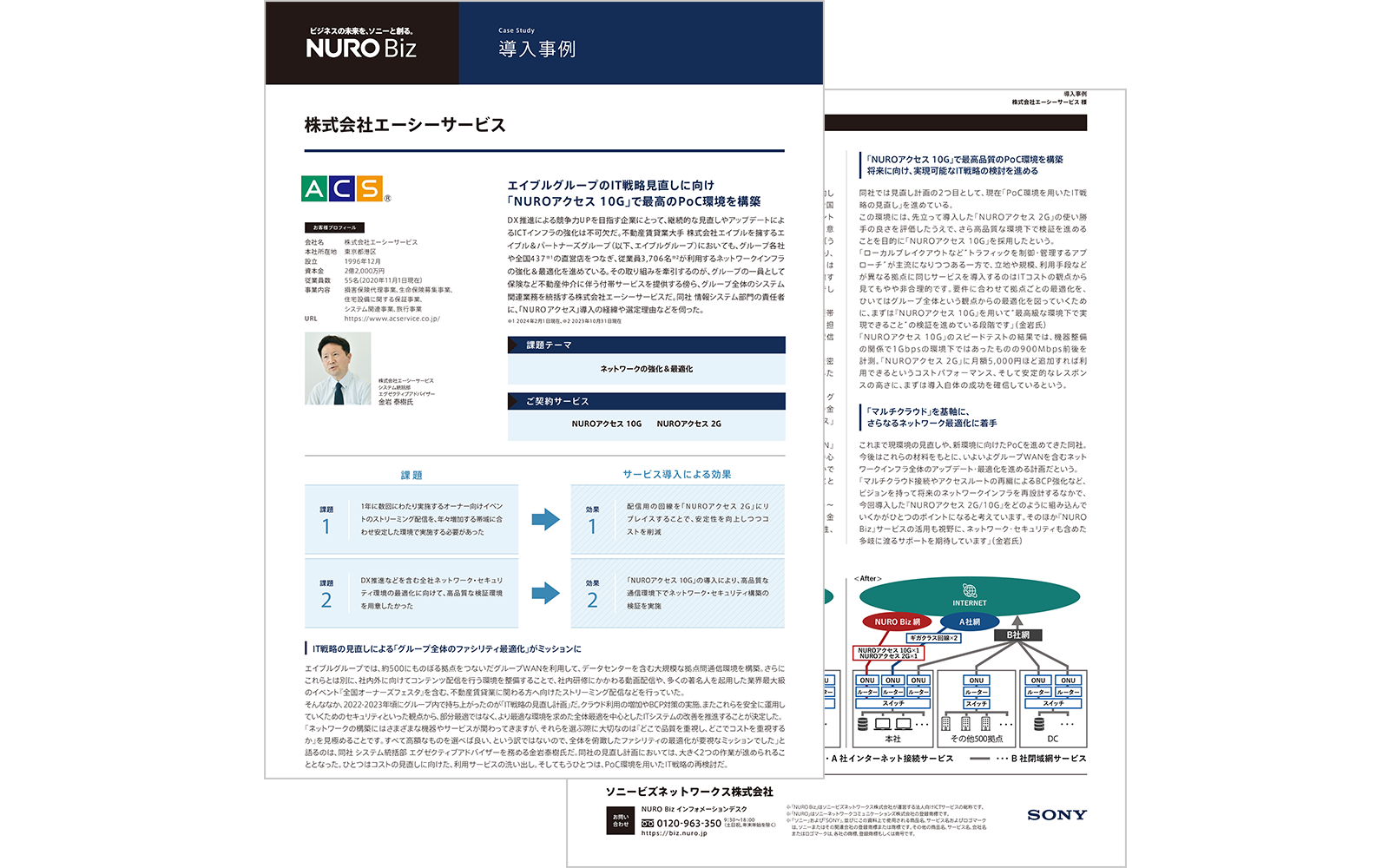 株式会社エーシーサービス様 導入事例