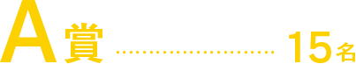 A賞15名